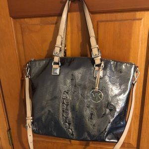 Michael Kors Metallic patent leather Tote bag